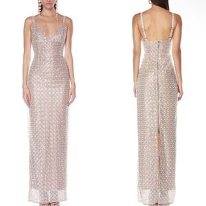 Bronx and Banco Beige Maxi Dress